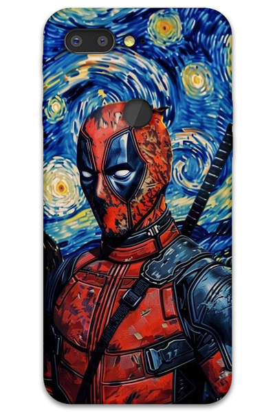 MRCİLETİSİM غطاء خلفي من جينرال موبايل GM 9 Pro Case HD Pattern مطبوع - ديدبول