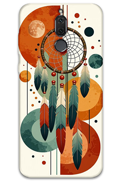 MRCİLETİSİM غطاء خلفي لهاتف هواوي ميت 10 لايت بنمط HD مطبوع - ماندالا