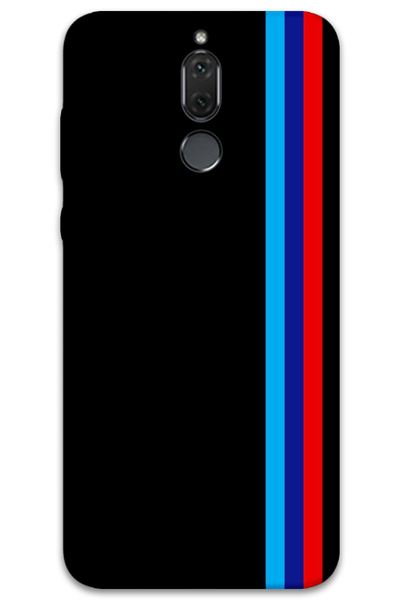 MRCİLETİSİM غطاء خلفي لهاتف هواوي ميت 10 لايت بنمط HD مطبوع - ثلاثة خطوط