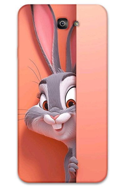 MRCİLETİSİM غطاء خلفي لهاتف سامسونج جالاكسي J7 برايم HD Pattern مطبوع - BugsB...