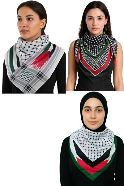 ALDAIYR 3 Pieces of 100/100 Santa Palestine Flag