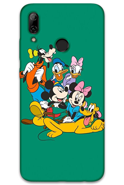 MRCİLETİSİM غطاء خلفي لهاتف هواوي بي سمارت 2019 بنمط HD مطبوع - ميكي 1