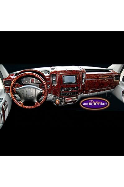 ODAC TUNING طقم كامل من تغليف التنجستن الخشبي لمرسيدس سبرينتر 2006-2019 - تغل...
