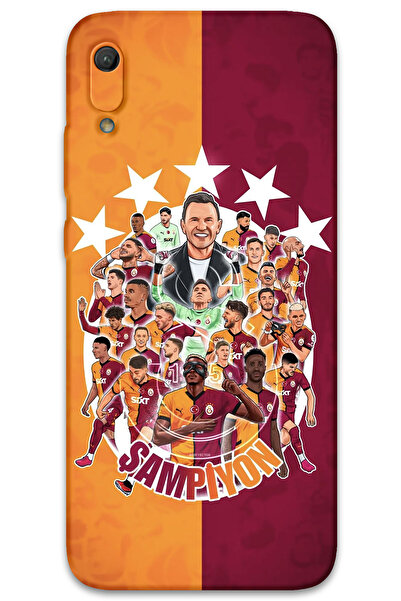 MRCİLETİSİM غطاء خلفي لهاتف هواوي Y6 2019 بنمط HD مطبوع - البطل