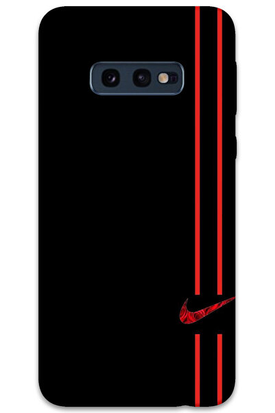 MRCİLETİSİM غطاء خلفي لهاتف سامسونج جالاكسي S10E بنمط HD مطبوع - Nke