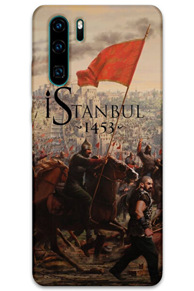 MRCİLETİSİM غطاء خلفي لهاتف هواوي P30 Pro بنمط HD مطبوع - فتحة