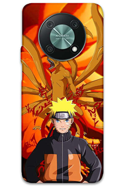 MRCİLETİSİM غطاء خلفي لهاتف هواوي نوفا Y90 بنمط HD مطبوع - ناروتو