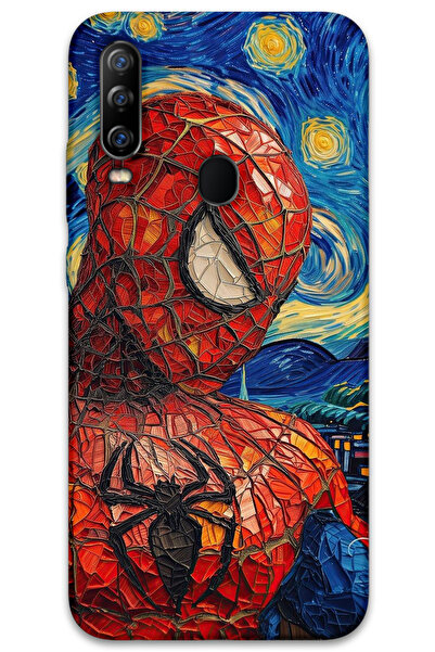 MRCİLETİSİM غطاء خلفي من جينرال موبايل GM 20 Pro Case HD Pattern مطبوع - سبايدر مان