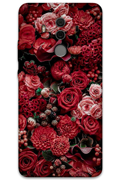 MRCİLETİSİM غطاء خلفي لهاتف هواوي ميت 10 برو بنمط HD مطبوع - ورود