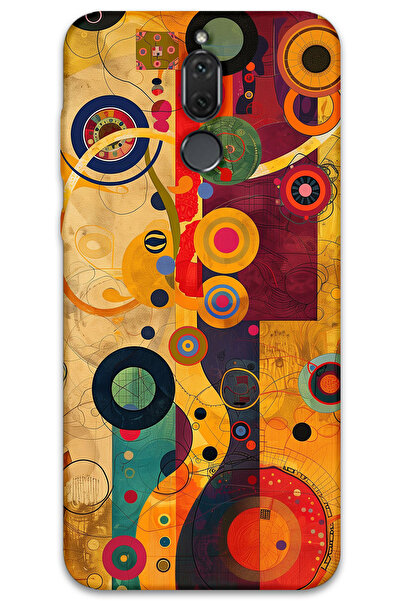 MRCİLETİSİM غطاء خلفي لهاتف هواوي ميت 10 لايت بنمط HD مطبوع - فني