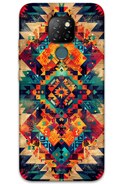 MRCİLETİSİM غطاء خلفي من جينرال موبايل GM 20 Case HD Pattern مطبوع - Motif 1