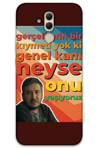 MRCİLETİSİM غطاء خلفي لهاتف هواوي ميت 20 لايت بنمط HD مطبوع - جنرال كاني