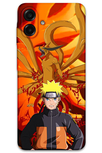 MRCİLETİSİM غطاء خلفي لهاتف سامسونج جالاكسي A07 بنمط HD مطبوع - ناروتو