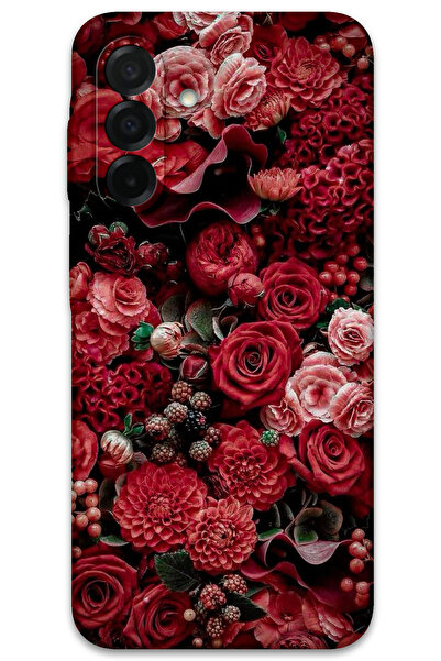 MRCİLETİSİM غطاء خلفي لهاتف سامسونج جالاكسي A17 بنمط HD مطبوع - ورود