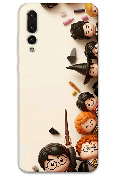 MRCİLETİSİM Huawei P20 Pro Case Hd Pattern Printed Back Cover - Harrypotter