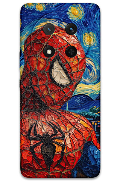 MRCİLETİSİM غطاء خلفي لهاتف هواوي هونور ماجيك 7 لايت بنمط HD مطبوع - سبايدر مان