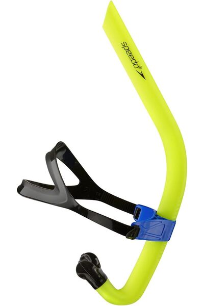 SPEEDO أنبوب غطس للسباحة Bullet-Head - للجنسين، سيليكون، مقاس واحد (أصفر)