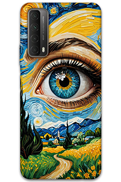 MRCİLETİSİM غطاء خلفي لهاتف هواوي بي سمارت 2021 بنمط HD مطبوع - آرت جي