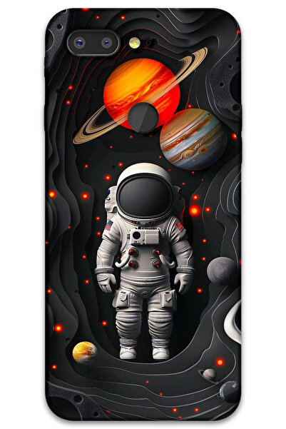 MRCİLETİSİM غطاء خلفي من جينرال موبايل GM 9 Pro Case HD Pattern مطبوع - كواكب...