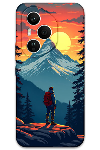 MRCİLETİSİM غطاء خلفي لهاتف هواوي هونور 400 برو بنمط HD مطبوع - ايفرست