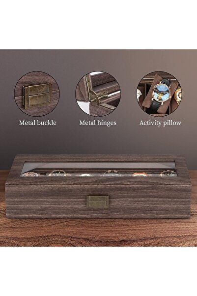 Hope Luxurious Watch Box for Men,women, Leather Watch Display Case