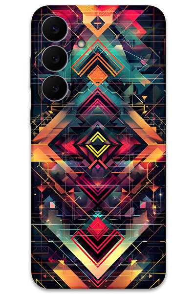 MRCİLETİSİM غطاء خلفي لهاتف سامسونج جالاكسي S25 FE بنمط HD مطبوع - موتيف 2