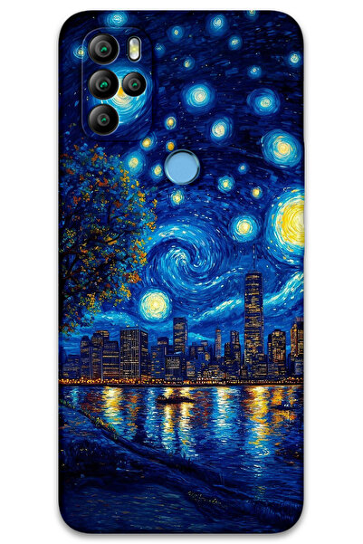 MRCİLETİSİM غطاء خلفي من جينرال موبايل GM 21 Pro Case HD Pattern مطبوع - Art Sahil