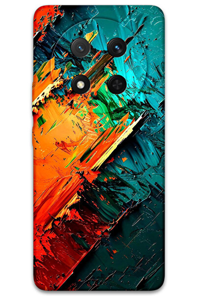 MRCİLETİSİM غطاء خلفي لهاتف هواوي هونور ماجيك 7 لايت بنمط HD مطبوع - كريستال