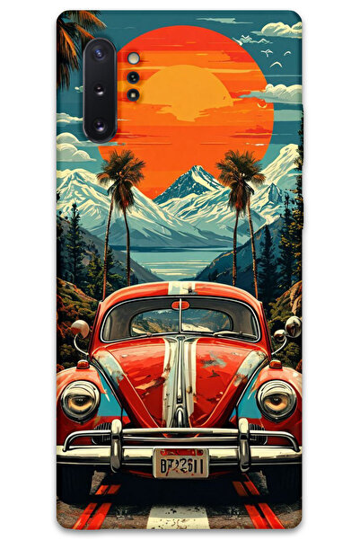 MRCİLETİSİM غطاء خلفي لهاتف سامسونج جالاكسي نوت 10 بلس بنمط HD مطبوع - فوسفوس آي