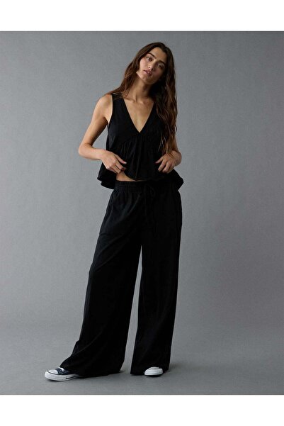 AMERICAN EAGLE AE Sunchaser Knit High-Waisted Pant