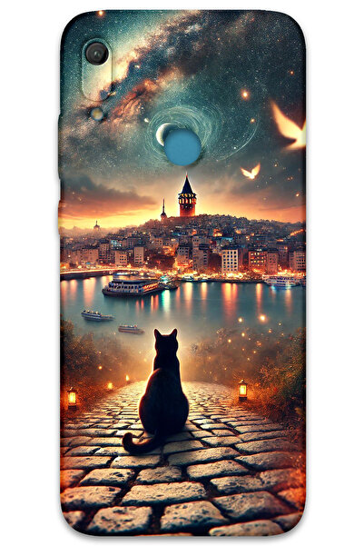 MRCİLETİSİM غطاء خلفي لهاتف هواوي Y6S بنمط HD مطبوع - كاتي جالاتا