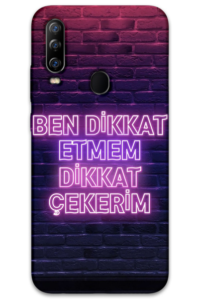 MRCİLETİSİM غطاء خلفي من جينرال موبايل GM 20 Pro بنمط HD مطبوع - يجذب الانتباه