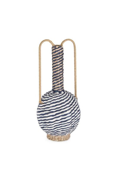 Bizzotto Vază Namibia Amforă înaltă Albastră-Albă D23x54Î