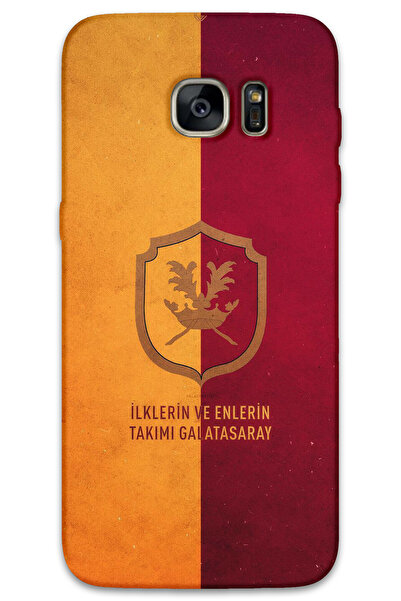 MRCİLETİSİM غطاء خلفي لهاتف سامسونج جالاكسي S7 إيدج بنمط HD مطبوع - مجموعة ال...