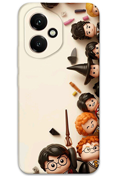 MRCİLETİSİM غطاء خلفي متوافق مع هاتف Huawei Honor 400 بنمط HD مطبوع - هاري بوتر