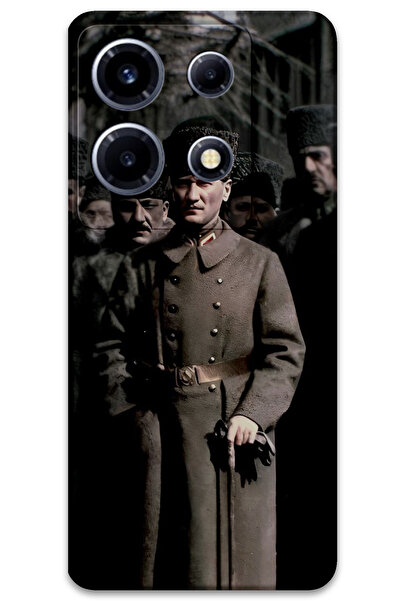 MRCİLETİSİM غطاء خلفي لهاتف انفينيكس نوت 30 VIP بنمط HD B مطبوع - غطاء خلفي -...