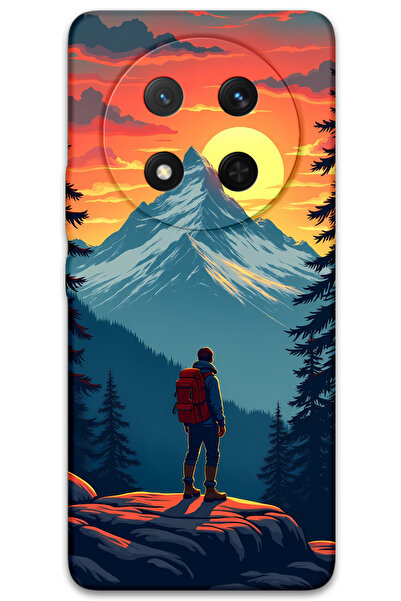 MRCİLETİSİM غطاء خلفي لهاتف هواوي هونور ماجيك 7 لايت بنمط HD مطبوع - ايفرست