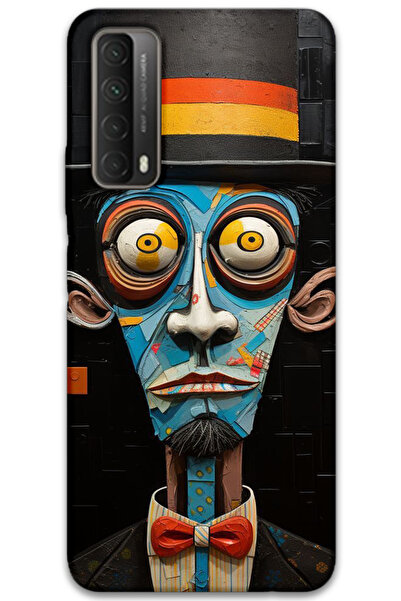 MRCİLETİSİM غطاء خلفي لهاتف هواوي بي سمارت 2021 بنمط عالي الدقة مطبوع - صراخ ...