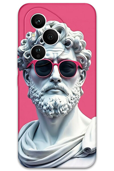 MRCİLETİSİM غطاء خلفي لهاتف هواوي هونور 400 برو بنمط HD مطبوع - تمثال