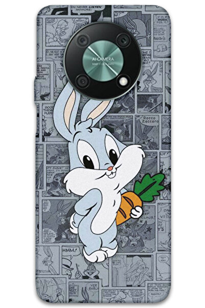 MRCİLETİSİM غطاء خلفي لهاتف هواوي نوفا Y90 بنمط HD مطبوع - BugsBunny 1