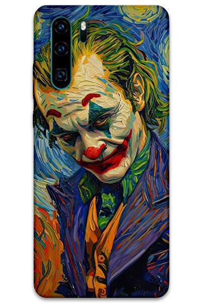 MRCİLETİSİM غطاء خلفي لهاتف هواوي P30 برو بنمط HD مطبوع - جوكر 2