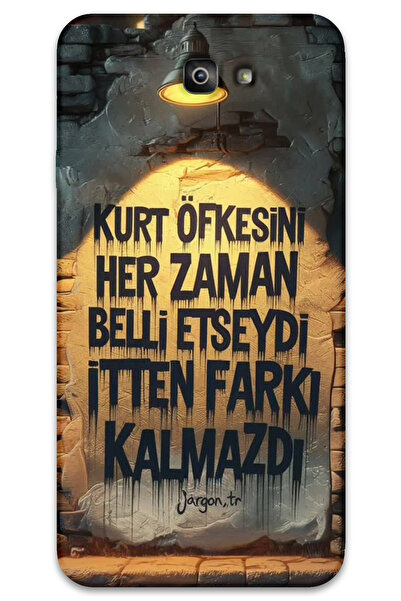 MRCİLETİSİM غطاء خلفي لهاتف سامسونج جالاكسي J7 برايم HD Pattern مطبوع - غضب ا...