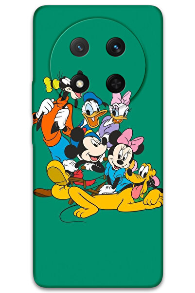 MRCİLETİSİM غطاء خلفي لهاتف هواوي هونور ماجيك 7 لايت بنمط HD مطبوع - ميكي 1