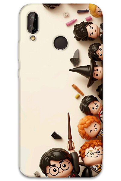 MRCİLETİSİM غطاء خلفي لهاتف هواوي P20 لايت بنمط HD مطبوع - هاري بوتر