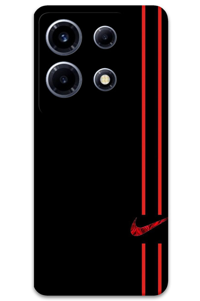 MRCİLETİSİM غطاء خلفي لهاتف انفينيكس نوت 30 VIP بنمط HD B مطبوع - Nke