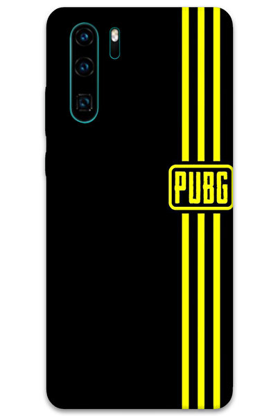 MRCİLETİSİM غطاء خلفي لهاتف هواوي P30 برو بنمط HD مطبوع - Pubg