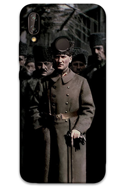 MRCİLETİSİM غطاء خلفي لهاتف هواوي P20 لايت بنمط HD مطبوع - غطاء خلفي - أتاتور...