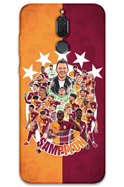 MRCİLETİSİM غطاء خلفي لهاتف هواوي ميت 10 لايت بنمط HD مطبوع - البطل