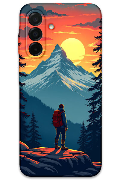 MRCİLETİSİM غطاء خلفي لهاتف سامسونج جالاكسي A17 بنمط HD مطبوع - ايفرست