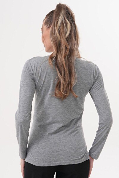 BIG LESSON Maternity Crew Neck Long Sleeve 100% Cotton T-Shirt